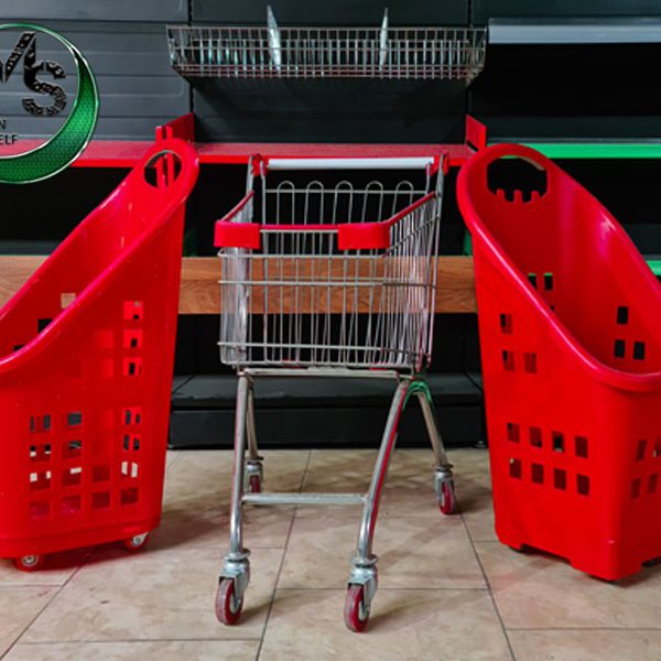 tajhizat-01 چرخ خرید فروشگاهی - سبد فروشگاهی - ماهان شلف