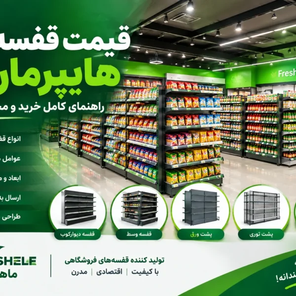 قیمت قفسه هایپرمارکت