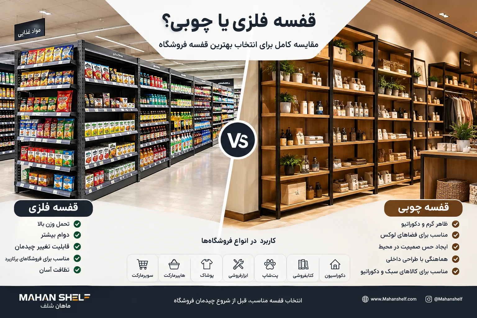 قفسه فلزی یا چوبی